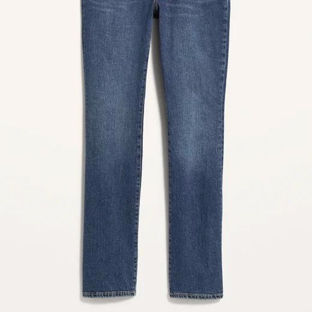 New Old Navy Extra High-Waisted Kicker Boot-Cut Button-Fly Jeans for Women - Picture 5 of 5